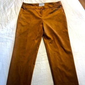 Loft suede pants